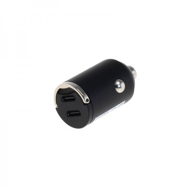 Billaddare adapter 2x USB-C) USB Power Delivery USB-PD 40W