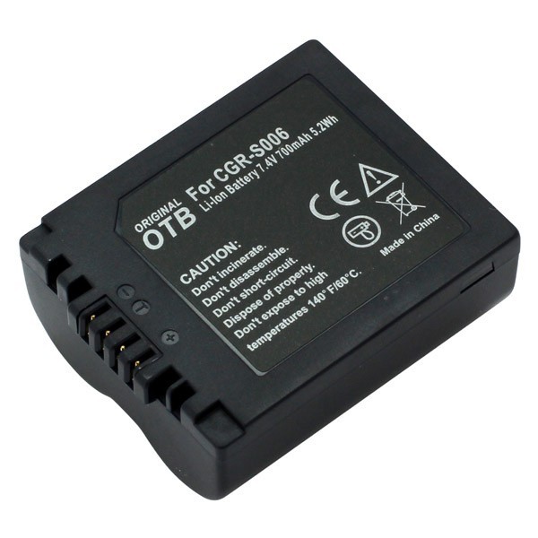 batteri f. Panasonic DMC-ZS50